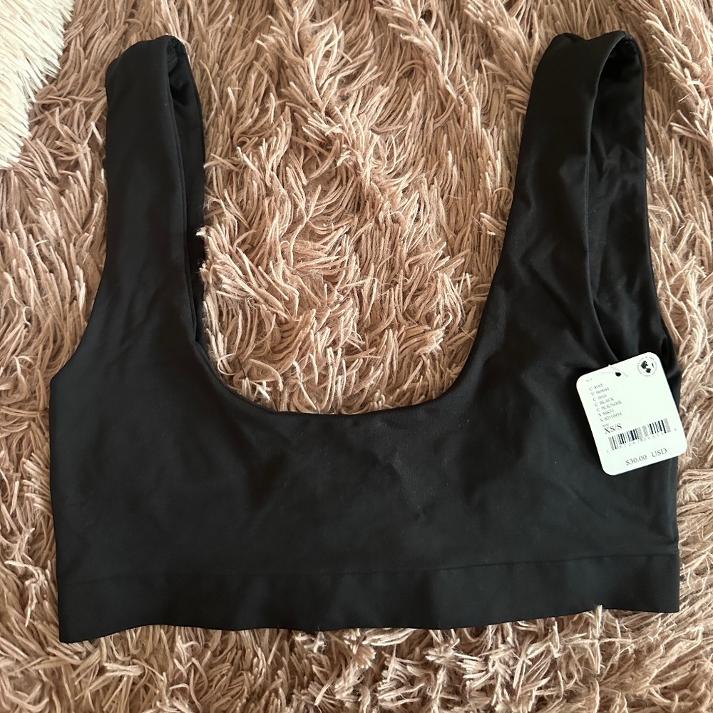 Free People - Intimately by FP Black Scoop Bra - XS/S